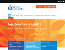 Tablet Screenshot of gersteincentre.org
